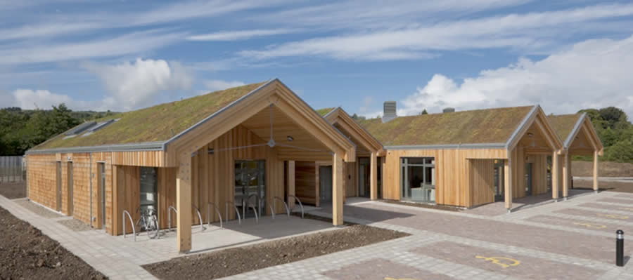 Optimum insulation: timber frame houses with SupaWall panels