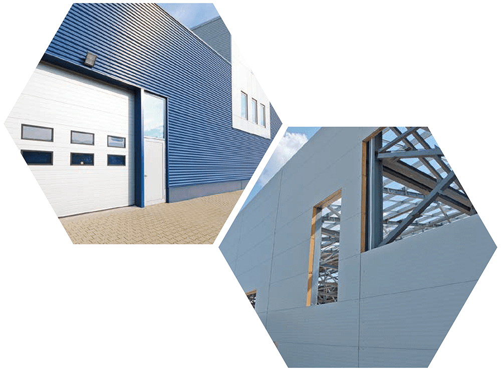 Sandwich-Paneele mit starrer Deckschicht haben sich längst als Standardlösung für energieeffizientes Bauen etabliert.