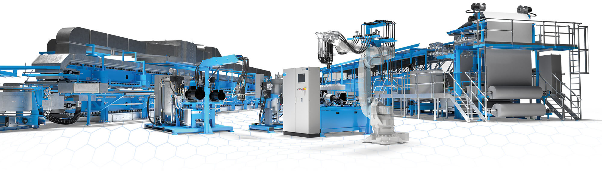 Integrierte PUR-Systemlösungen aus einer Hand: flexibel, skalierbar und nachhaltig produziert.