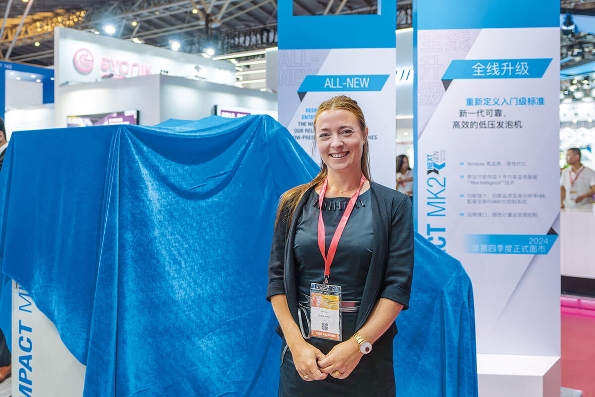 Sabine Rudolf, Vice President Business System & Sustainability